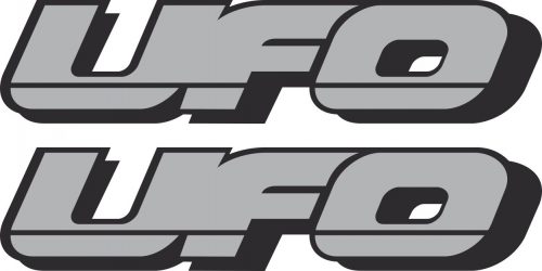 Наклейка логотип UFO