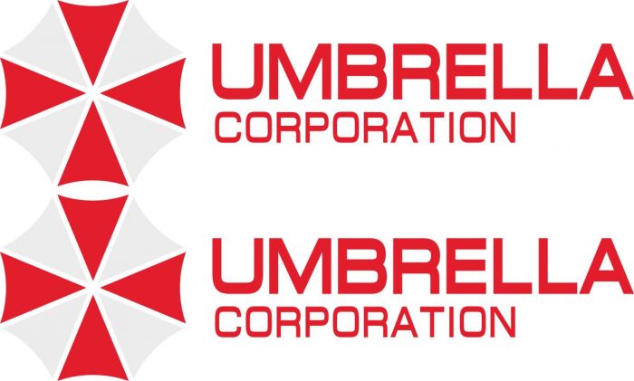 Наклейка логотип UMBRELLA-CORPORATION