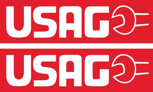 Наклейка логотип USAG_1