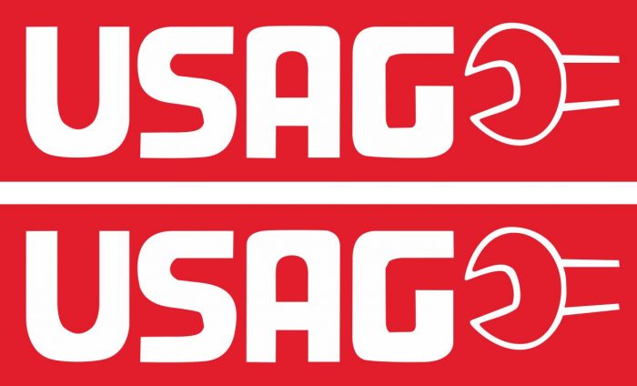 Наклейка логотип USAG_1