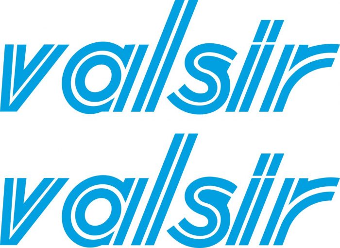 Наклейка логотип VALSIIR