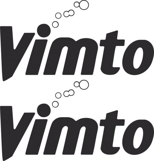 Наклейка логотип VIMTO