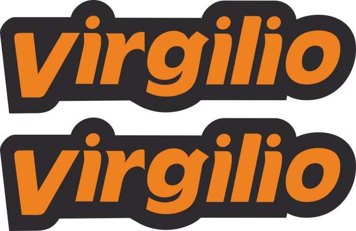 Наклейка логотип VIRGILIO