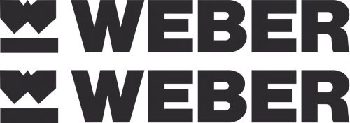 Наклейка логотип WEBER
