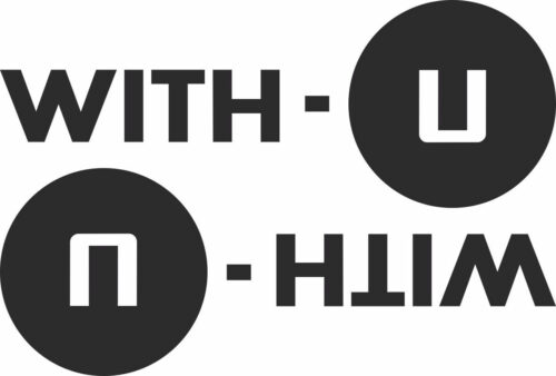 Наклейка логотип WITHU