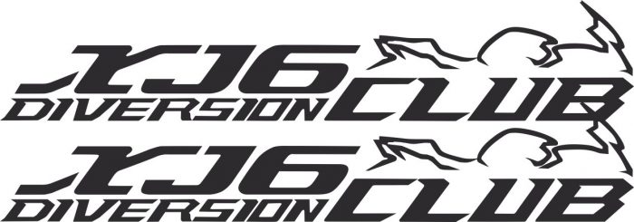 Наклейка логотип XJR