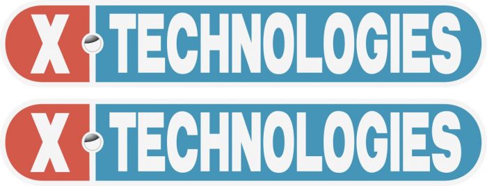 Наклейка логотип XTECHNOLOGIES