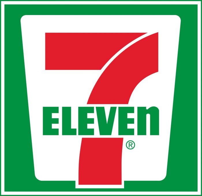 Наклейка логотип 7-ELEVEN