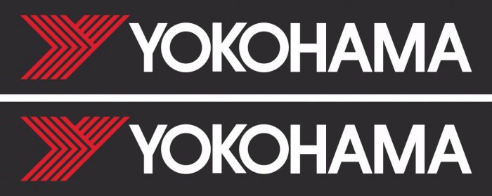 Наклейка логотип YOKOHAMA