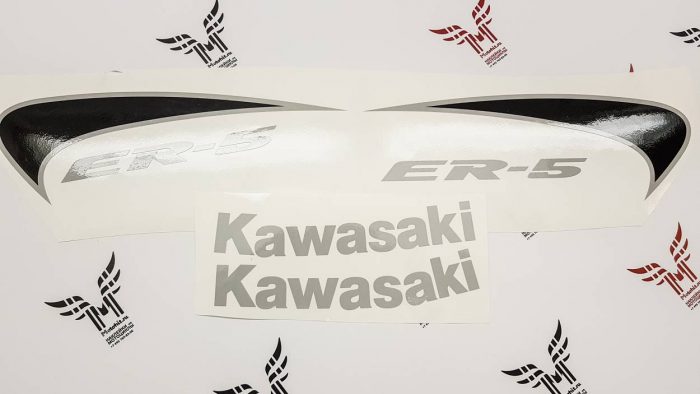 Комплект наклеек Kawasaki ER-5 светоотражайка