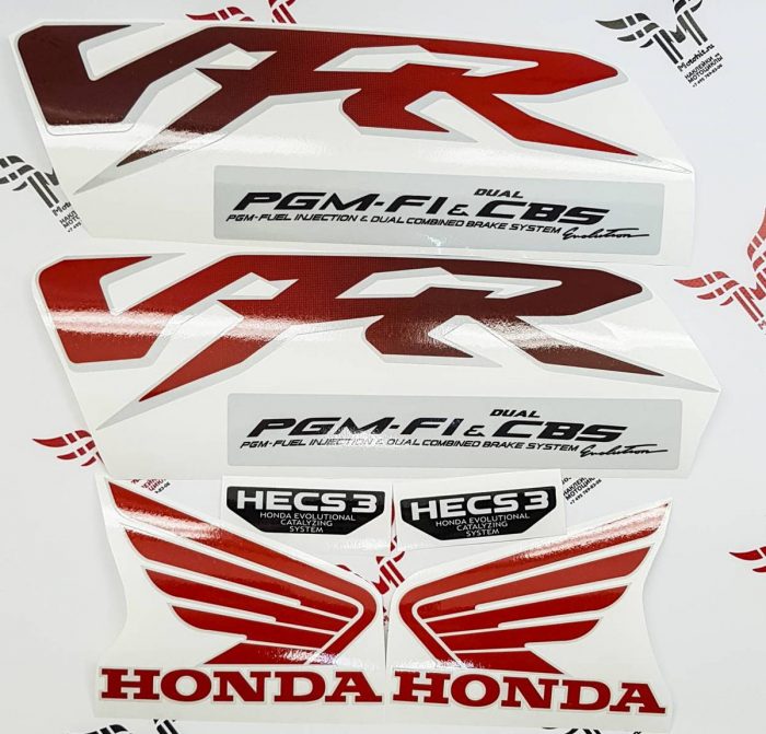 Светоотражающий комплект наклеек на Honda VFR