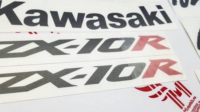 Улучшенный комплект наклеек Kawasaki ZX-10-R 2004-2005