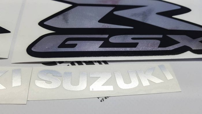 Хромовый комплект наклеек SUZUKI GSX-R-1000 2006-2010 TXT