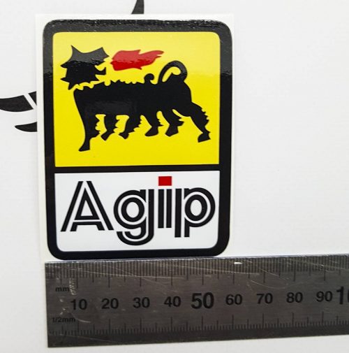 Наклейка с логотипом AGIP 5см