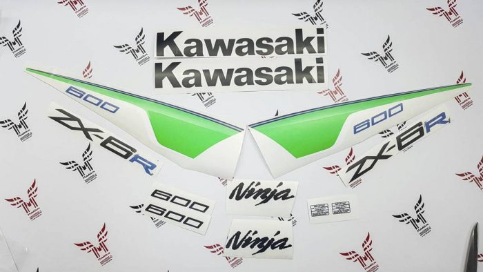 Комплект наклеек Kawasaki ZX-6R 2012-2013