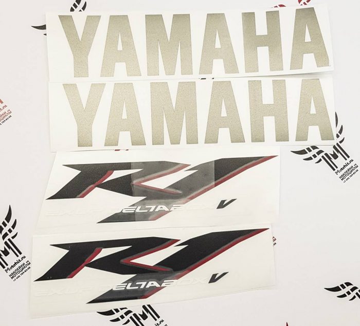 Улучшенный Комплект наклеек Yamaha YZF-R1 2004 TXT