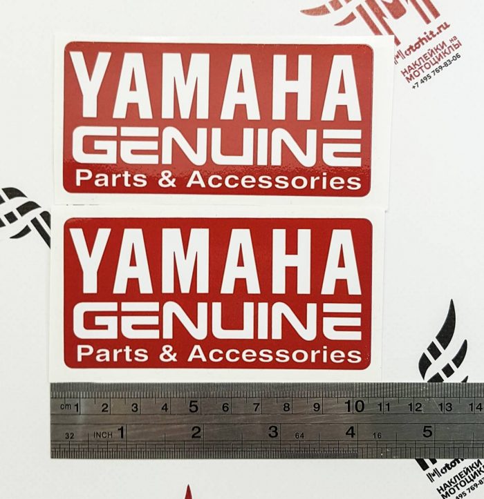 Наклейка Yamaha GENUINE-PARTS