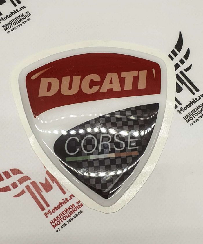 Объёмный щит Ducati Corse