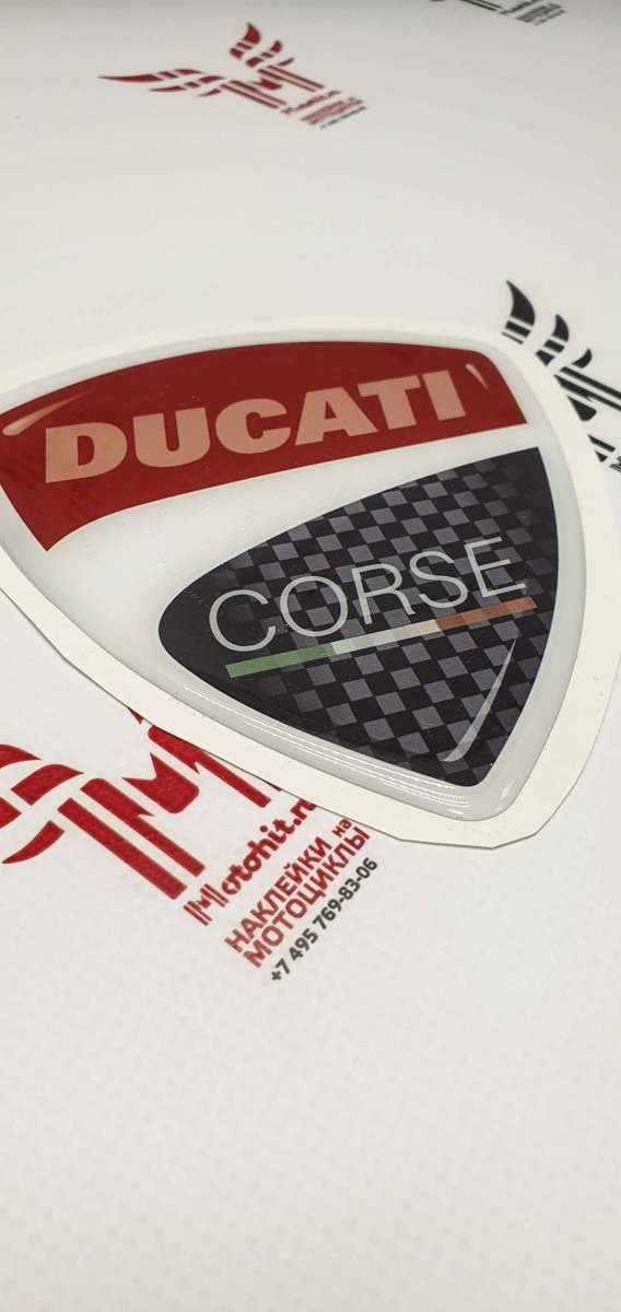 Объёмный щит Ducati Corse