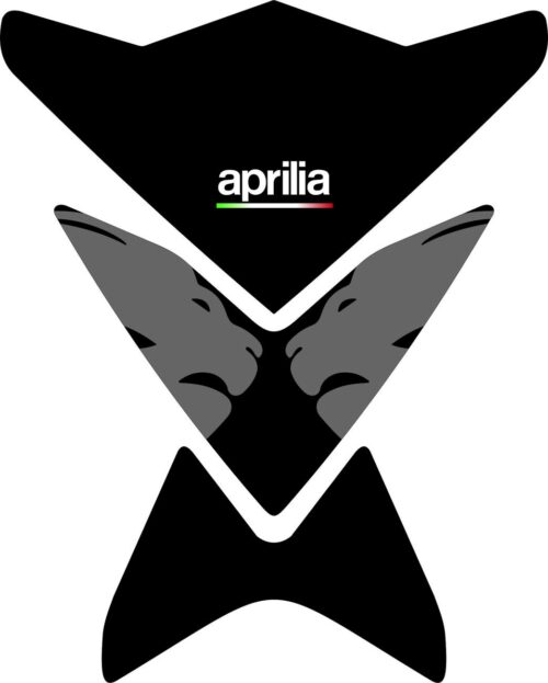 3D Наклейка на бак Aprilia Silver Lion 027