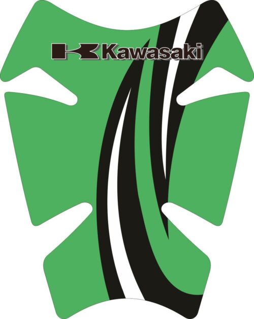 Объёмные 3D наклейки на бак Kawasaki 2-TANK-PAD-029