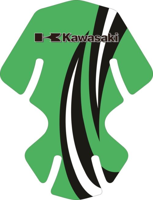 Объёмные 3D наклейки на бак Kawasaki 2-TANK-PAD-031