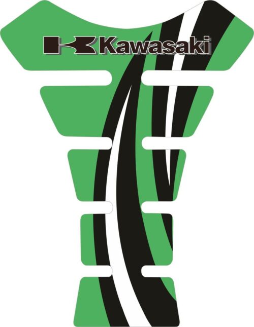 Объёмные 3D наклейки на бак Kawasaki 2-TANK-PAD-044