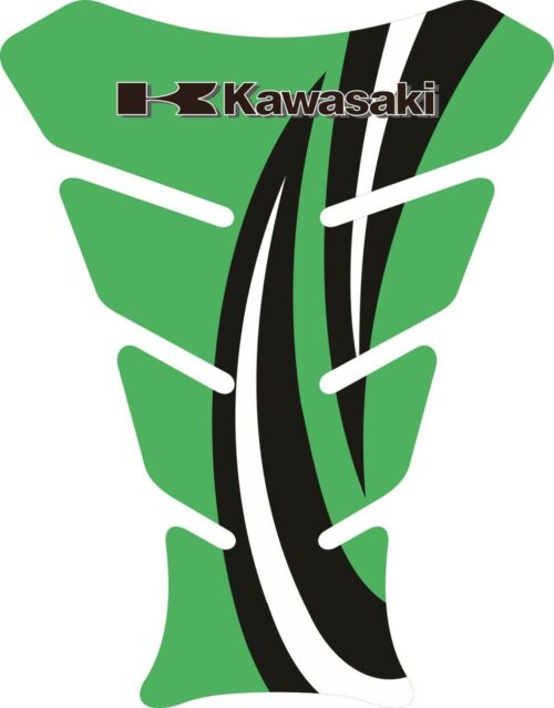 Объёмные 3D наклейки на бак Kawasaki 2-TANK-PAD-053
