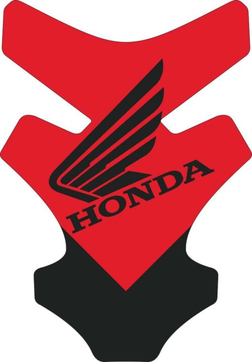 3D Наклейка на бак Honda Red & wing 37