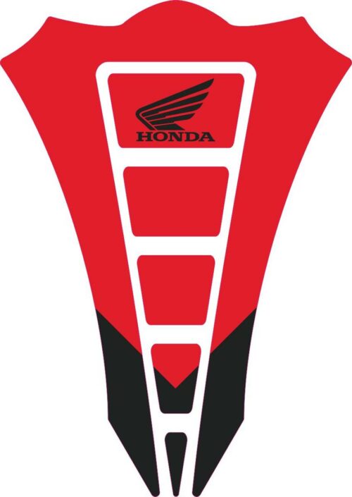 3D Наклейка на бак Honda Red & wing 52