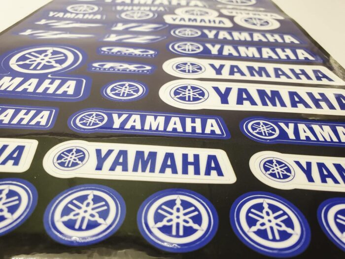 Лист наклеек Yamaha