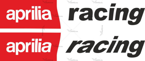 Наклейки Aprilia RACING