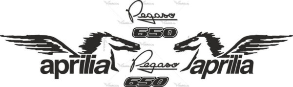Комплект наклеек Aprilia PEGASO
