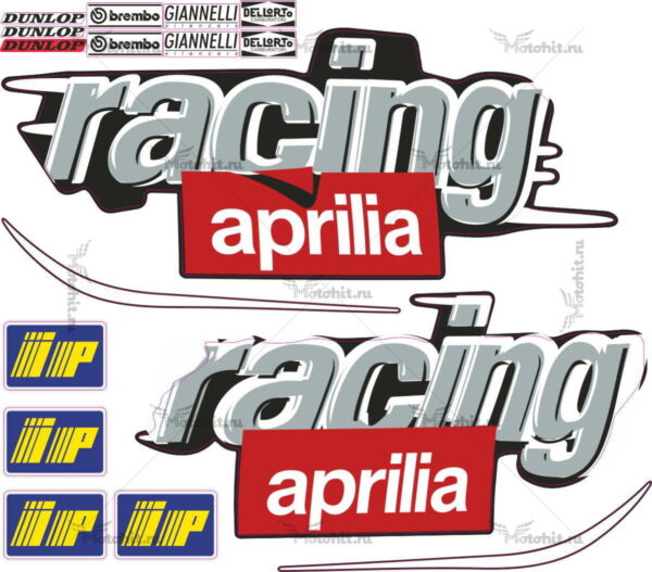 Комплект наклеек Aprilia RS-50 RS-125 2000