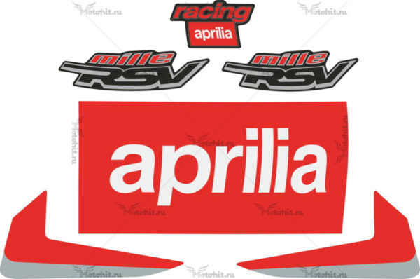 Комплект наклеек Aprilia RSV-MILLE-3