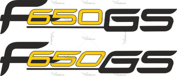 Наклейка BMW F-650-GS-LOGO