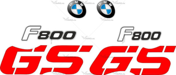 Комплект наклеек BMW F-800-GS 2008-2009