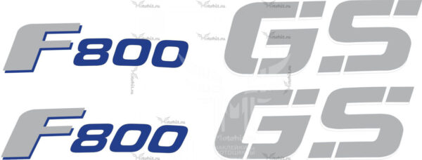 Комплект наклеек BMW F-800-GS 2012