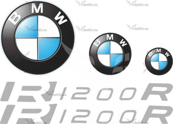 Комплект наклеек BMW R-1200-R 2011