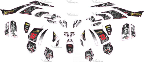 Комплект наклеек CAN-AM DS-450 REAPER MULISHA