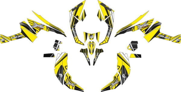 Комплект наклеек на CAN-AM RENEGADE
