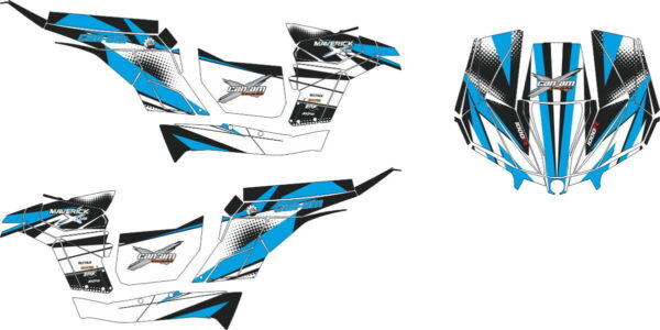 Комплект наклеек на CAN-AM MAVERICK-4
