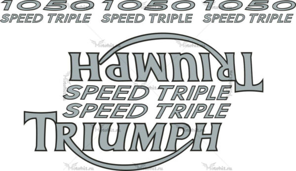 Комплект наклеек DAYTONA-1050 TRIUMPH-SPEEDTR