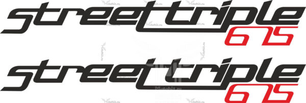 Комплект наклеек DAYTONA-675 2013 Street Triple