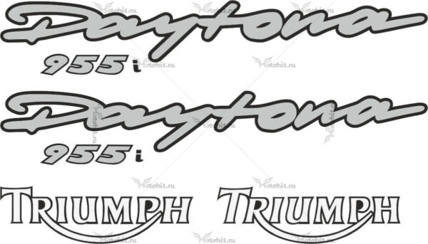 Комплект наклеек DAYTONA-955-I TRIUMPH