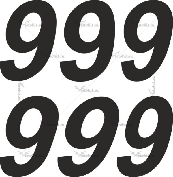 Наклейка DUCATI-999