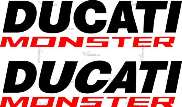Наклейка DUCATI MONSTER-2