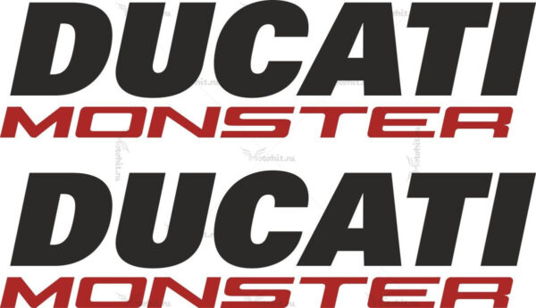 Наклейка DUCATI MONSTER-3