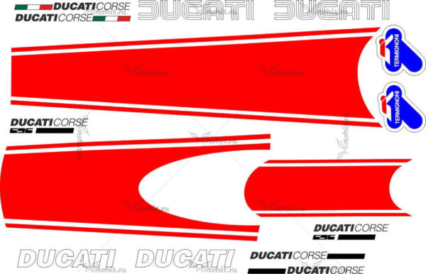 Комплект наклеек DUCATI-696 MONSTER