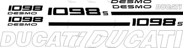 Комплект наклеек DUCATI 1098